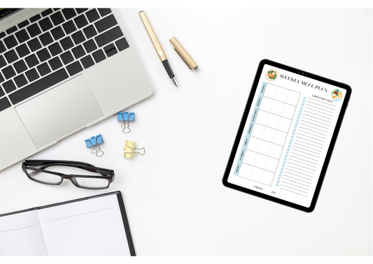 Weekly Meal Plan - Digital Product