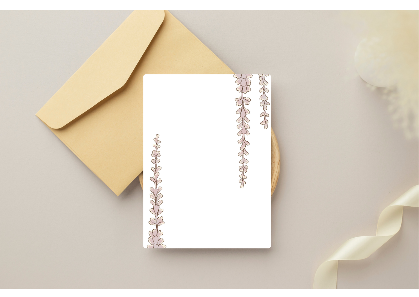 Rustic Wedding Invitation - Digital Product